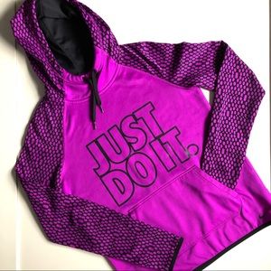 XS Nike Therma-fit Hoodie “Just Do It” with Pocket